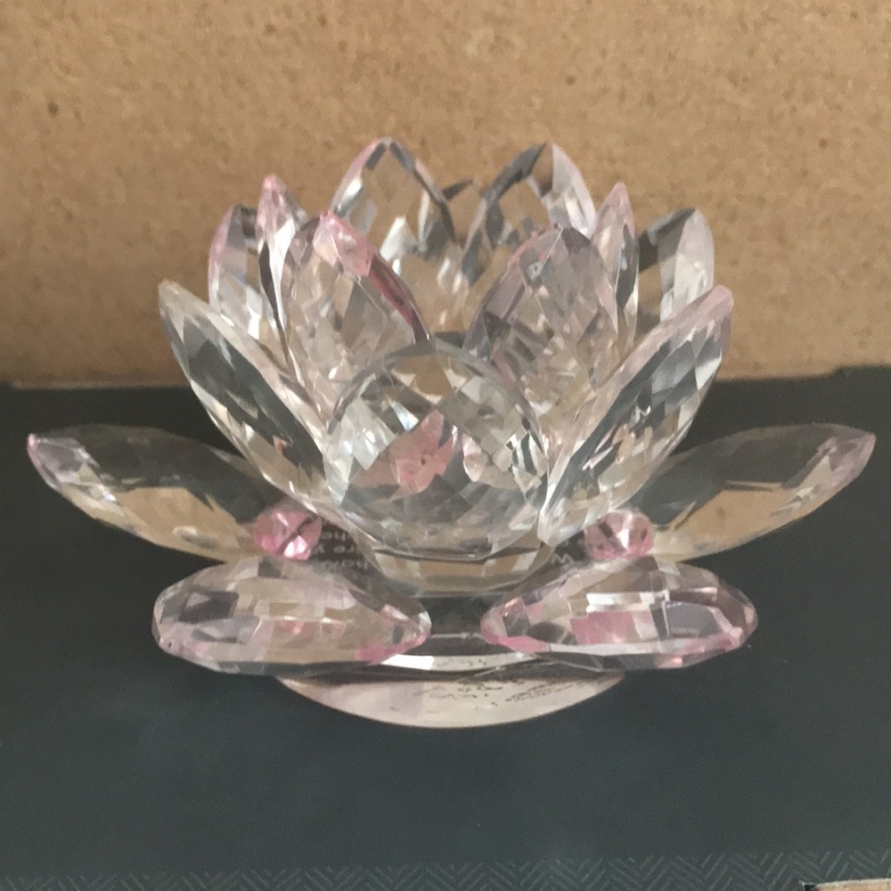 Shannon Crystal Candle Holder - Picture 2 of 3